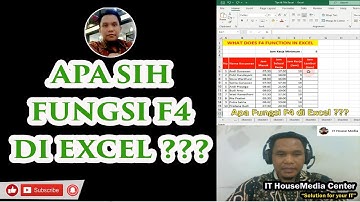 🔴 Apa Fungsi F4 di Excel