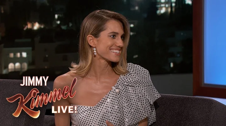 Allison Williams Bit by Dog on Set