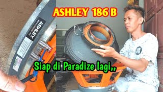 Perbaikan speaker balap ashley orange 18inch 186 B kondisi jebol akibat over