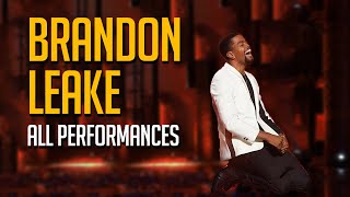 WINNER Brandon Leake All Performances on America's Got Talent!