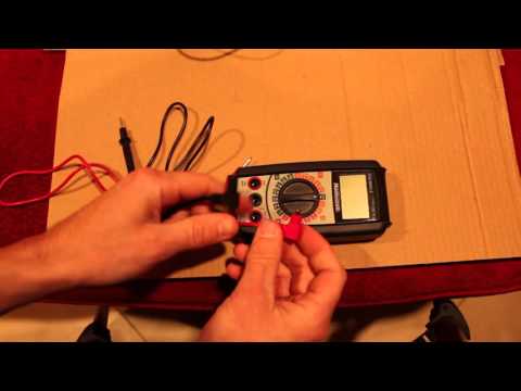 Mastercraft Multimeter Test Lead Replacement YouTube