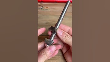 DIY Tips with Bolts, Part 2: Making a Wrench #homediyer #HomeDIYer  #diy #tools #screws #bolts