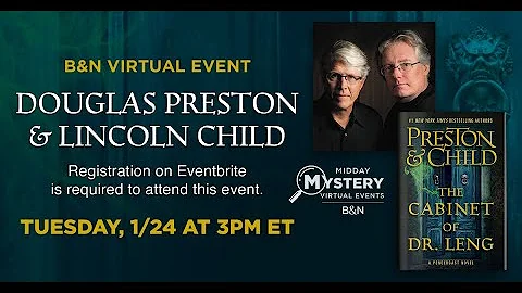 #BNEvents: Douglas Preston and Lincoln Child discu...