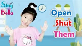 Open Shut Them Song With Actions and Lyrics | Sing and Dance Along | Sing with Bella screenshot 4