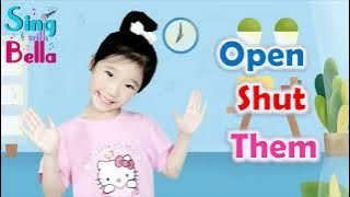 Download lagu Open Shut Them Song With Actions and Lyrics | Sing and Dance Along | Sing with Bella