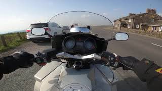 BMW K1200GT through Cat & Fiddle A537