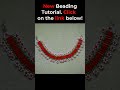 EASY Flower Bugle Beads Bracelet #beadingtutorials #bugle beads #flowerbracelet