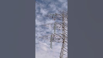 Construction of Extra high voltage line #reels #construction  #success  #youtube  #lineman