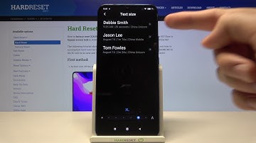 How to Personalize Font Size in Xiaomi Mi 10 Lite 5G – Locate Font Settings