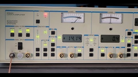 Low resistance (milliohm level) measurements using a lock-in amp