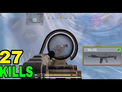 THIS KILO 141 GUNSMITH MAKE ME FEEL PLAYING WARZONE IN MOBILE! | 27 KILLS | SOLO SQUAD | CODM