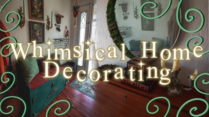 🦋 Decorating with my THRIFTED Home Decor Finds - Whimsical, Cottagecore,  Fairycore Interior Design 🍄 