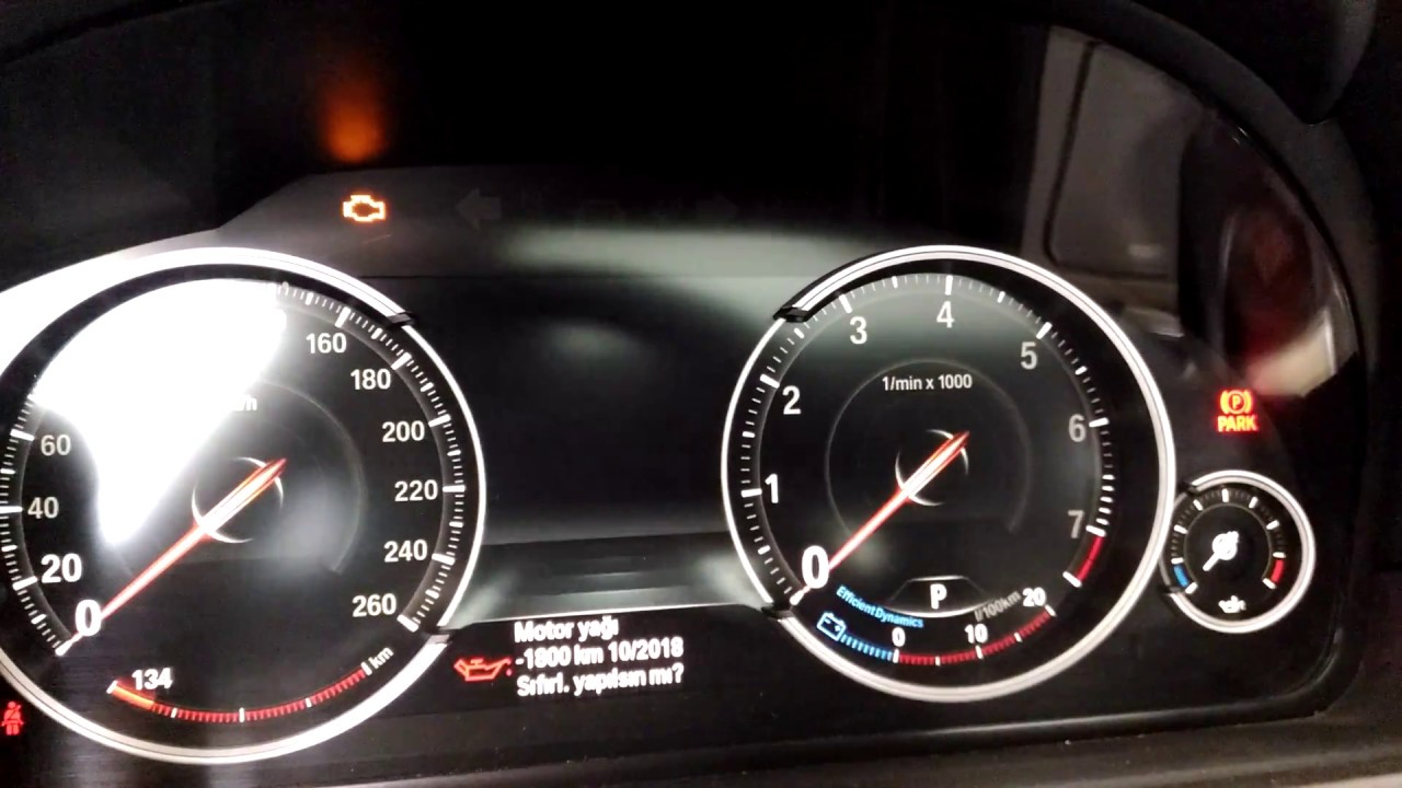 Как сбросить срок то bmw f10