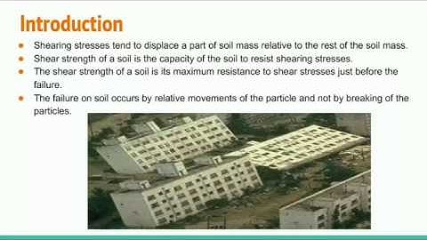 Lecture 19 shear strength of soils