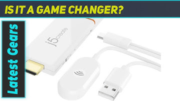 j5create ScreenCast 4K Wireless Adapter: Unleashing Wireless Screen Mirroring Magic!