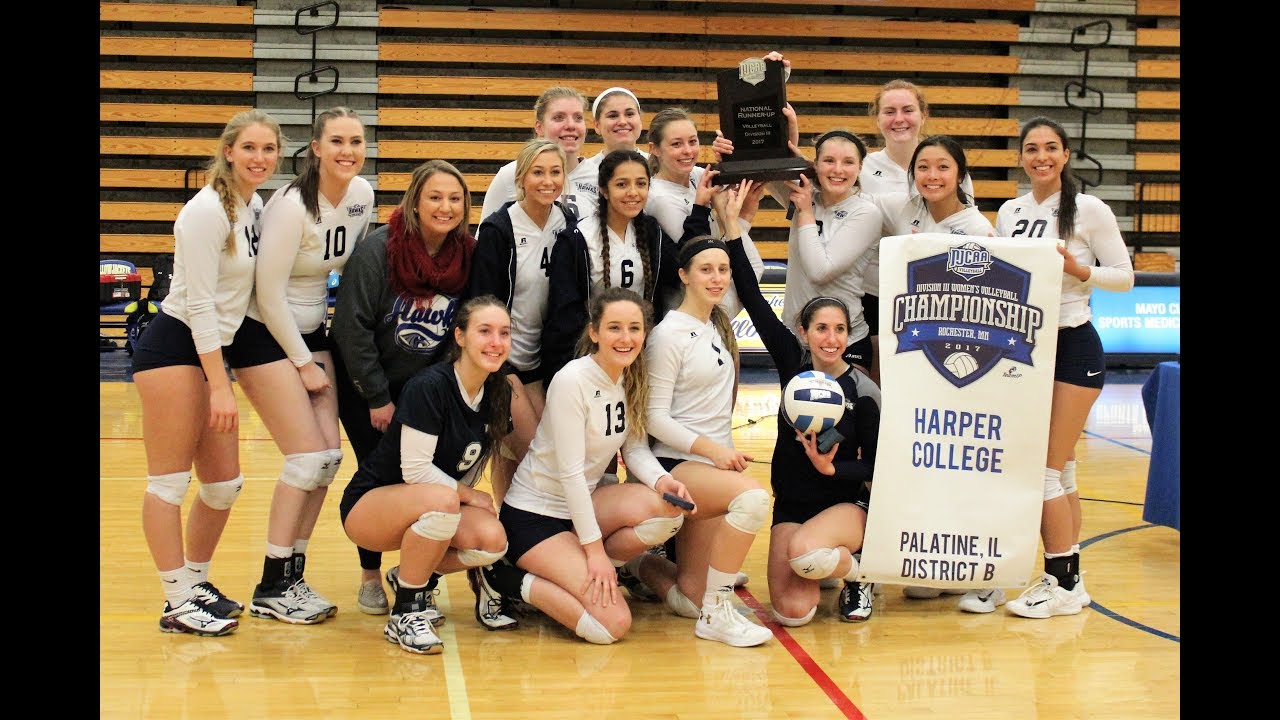 2017 NJCAA DIII Volleyball Championship Harper v Eastfield YouTube