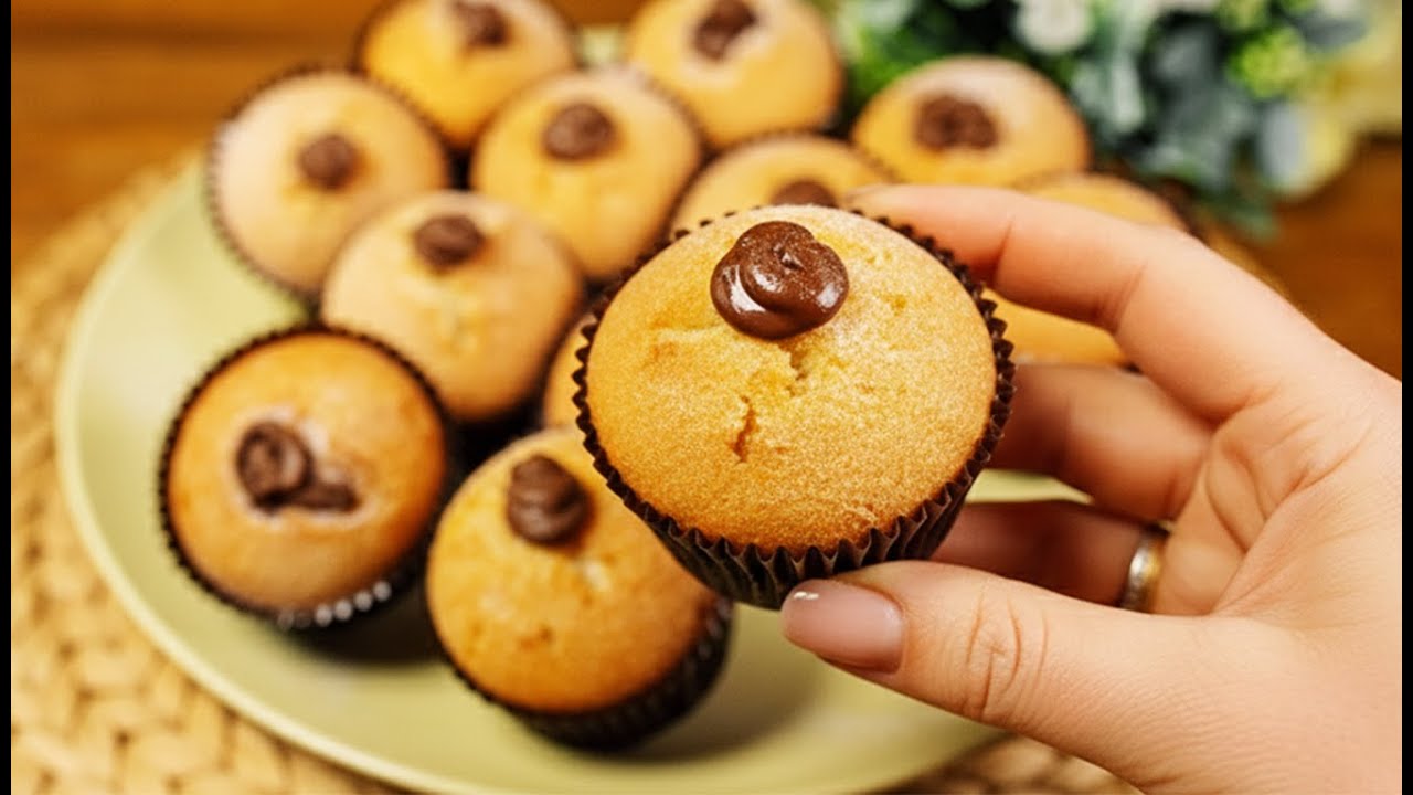 Das einfachste und leckerste Cupcake-Rezept in 5 Minuten!