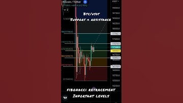 Bitcoin Fibonacci Retracement Levels | Bitcoin Support & Resistance |crypto antor|#bitcoin #shorts