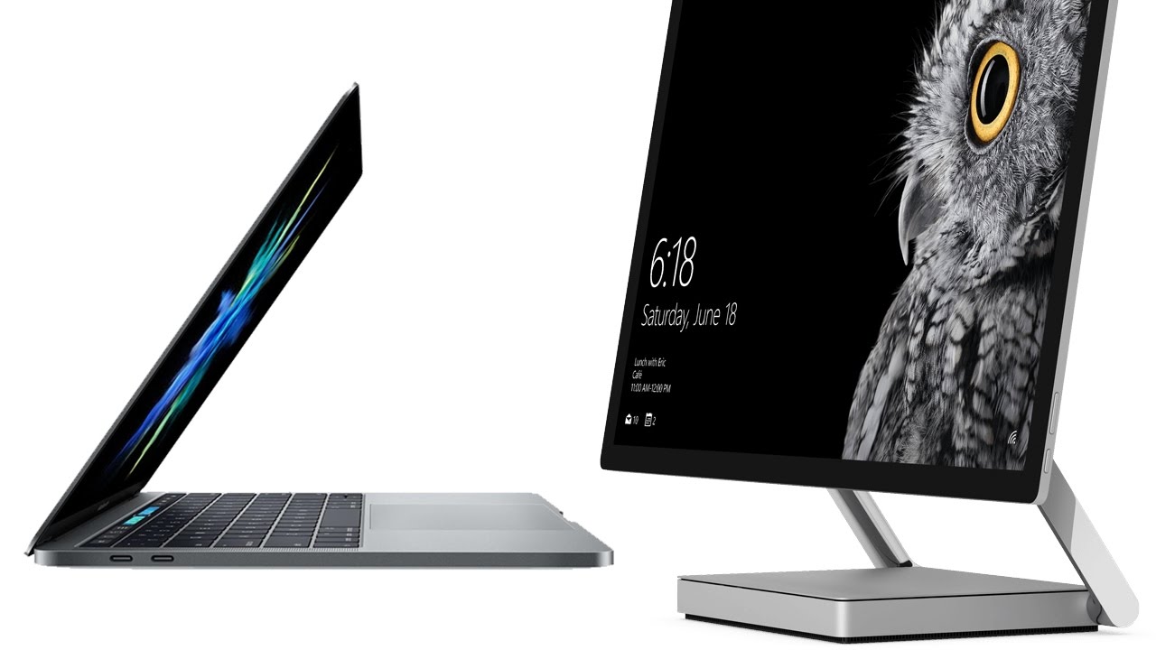 MacBook Pro VS Surface Studio YouTube