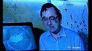 BBC news Michael Buerk lashes Ian McCaskill on storm 1987