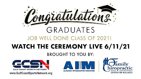 Nature Coast HS: 2021 Graduation Ceremony #2- 8p Eastern