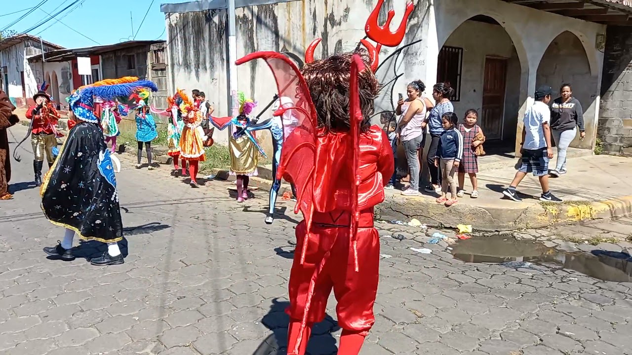 Los Diablos sueltos en Masaya