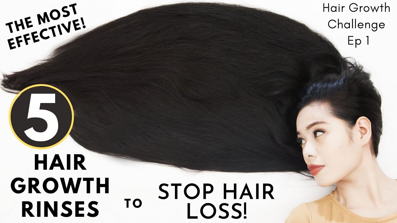 5 Hair Rinses For Faster Hair Growth & Stopping Hair Loss Naturally That Actually Works!