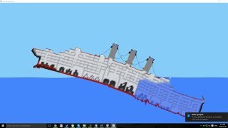 An other sinking test.