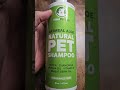 What a difference after using this shampoo for my pet