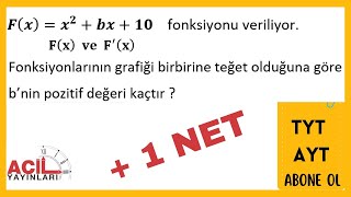 Ayt De Çikabi̇lecek Kompleks Bi̇r Türev Sorusu Ürev