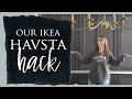 Our Ikea Havsta Cabinet Hack
