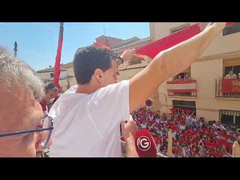 Cohete de las Fiestas de agosto en Buñuel 2023