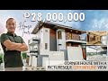 House Tour TR28 | Corner Modern Tropical House with City view | Ortigas Ave. Extension, Taytay Rizal