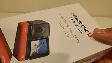 Insta360 One R (Twin Edition) Unboxing