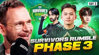 [ENG] SURVIVOR'S RUMBLE | Phase 3 | Day 3 | Watch Party screenshot 3