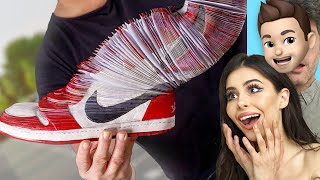 Reacting to ART ILLUSIONS with MY BOYFRIEND ❤️ by AzzyLand 293,645 views 1 year ago 12 minutes, 29 seconds