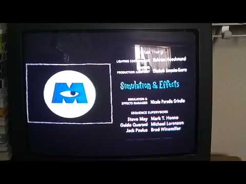 Monster's Inc bloopers end credits