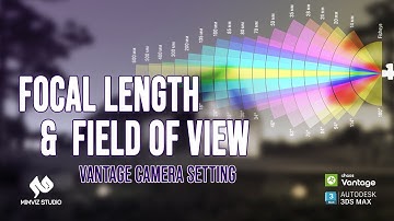 Chaos Vantage Camera Setting | Focal Length