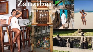 ZANZIBAR, TANZANIA 🇹🇿 SOLO TRAVEL VLOG PART 1: Stone town, Nakupenda \& prison island tour
