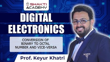 Binary to Octal and Octal to Binary Conversion || Number Conversion || Digital Electronics ||