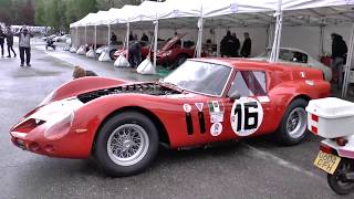 Updated video with v12 warmup of the one a kind, very modified 250 gt
swb at spa classic 2015 and 2016. breadvan was damaged last year
goodwood...