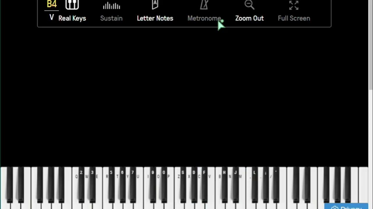 Playing Fallen Down On A Trash Online Piano YouTube
