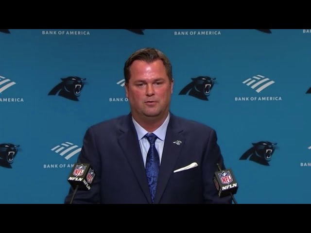 Panthers GM Scott Fitterer On Trading Back In The NFL Draft