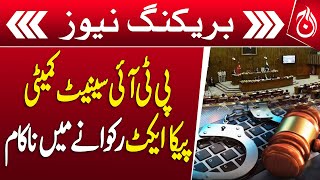 Senate Committee approves amendments to PECA Act - Breaking - Aaj News