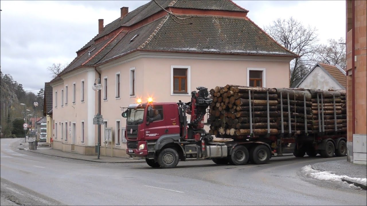 Tatra Phoenix 6x6 - přeprava dřeva - timber transport - Holztransport ...