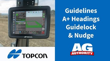 Topcon Horizon 5 - Guidelines, A+ Headings, Guidelock & Nudge