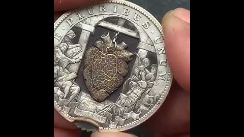 Handmade Coin with a Heartbeat || ViralHog