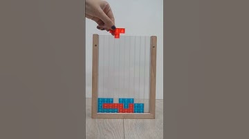 play tetris🪩 game ASMR #tetris #asmr