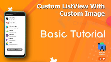 Android Custom Listview Example - Android Studio Tutorial