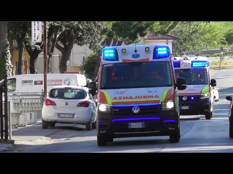 2x Ambulanza Asur Marche in Emergenza / 2x Italian Ambulance in Emergency